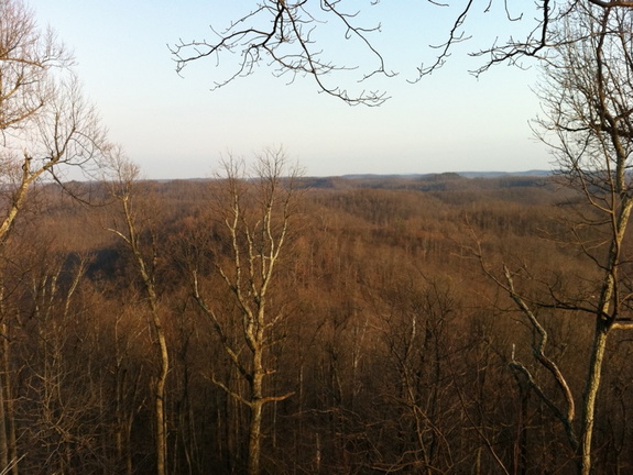 Big Limestone, Looking East